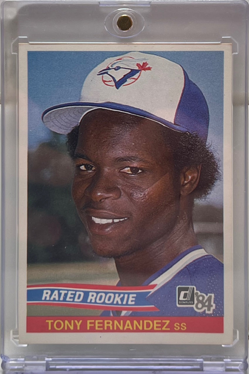 Tony Fernandez- 1984 Donruss Rookie Card