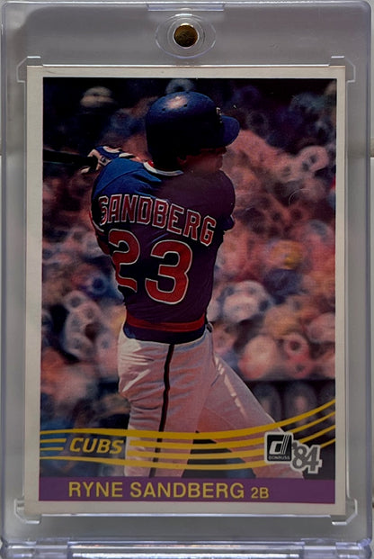 Ryne Sandberg - 1984 Donruss Rookie Card